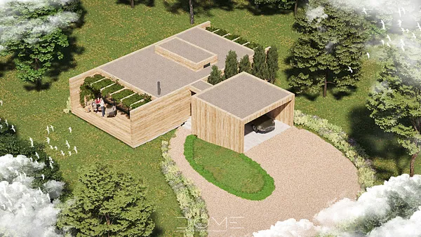 Casa HET — Imagens 3D 1