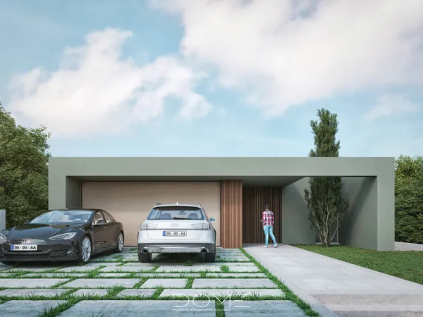 Casa HRC — Imagens 3D 8